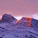 2005-10-22 001 Mount Rundel from Two-Jack Lake 003 non-orton  Close-up of Mount Rundle from Two Jack Lake.
